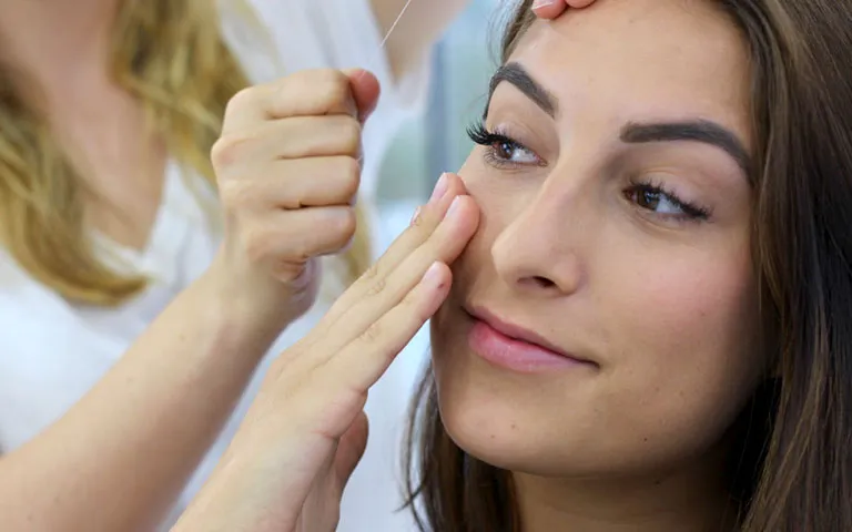 Professional Eyebrow Threading and Shaping Services at Perfect Brows NYC