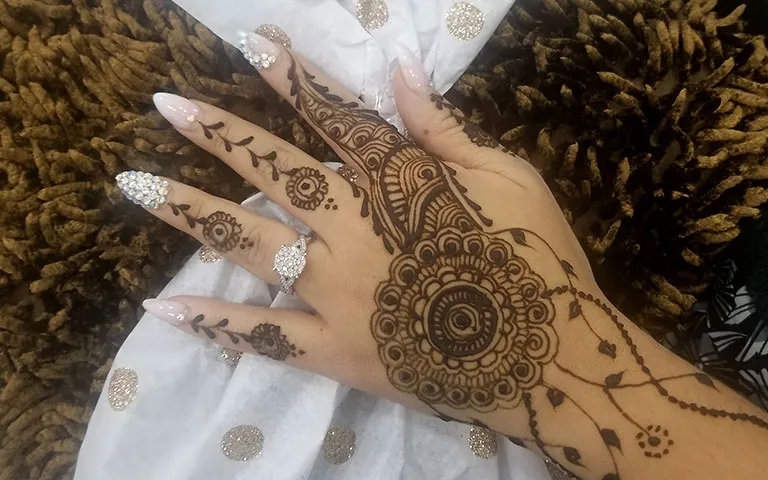 Custom Henna Tattoo Body Art Services at Perfect Brows NYC